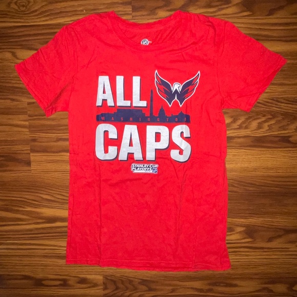 Lot of 3 VGUC Kids Washington Capitals Stanley Cup & Ovechkin Tshirts - Picture 6 of 10